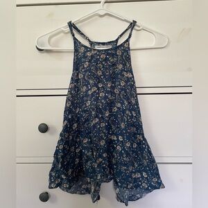 American Eagle Outfitters Blue Halter Tank